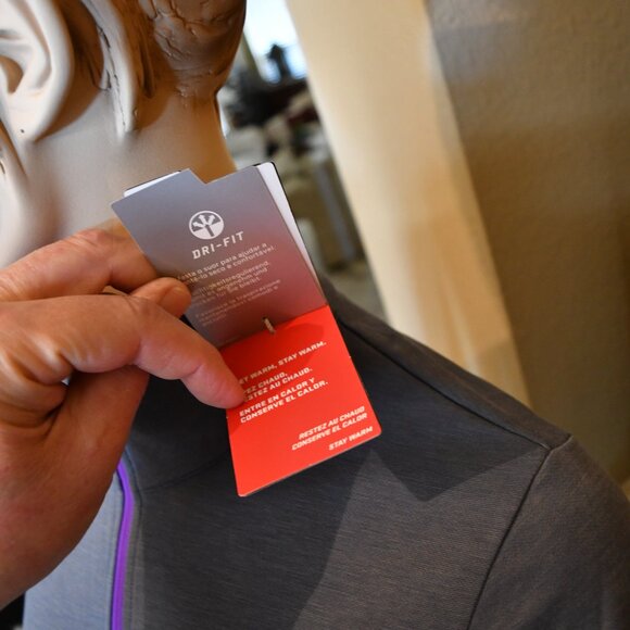 Nike Golf Dallas Cowboys Women's S 1/3 Zip Pullover Light Weight Jacket Size Med - Picture 9 of 11